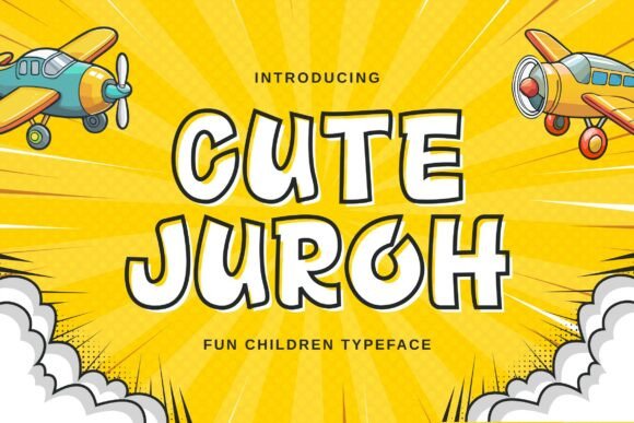 Cute Juroh: A Playful Display Font for Creative Makers