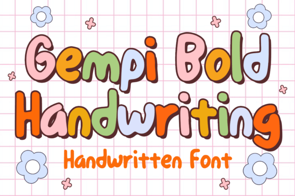 Gempi Bold Handwriting: A Playful Display Font for Creative Projects