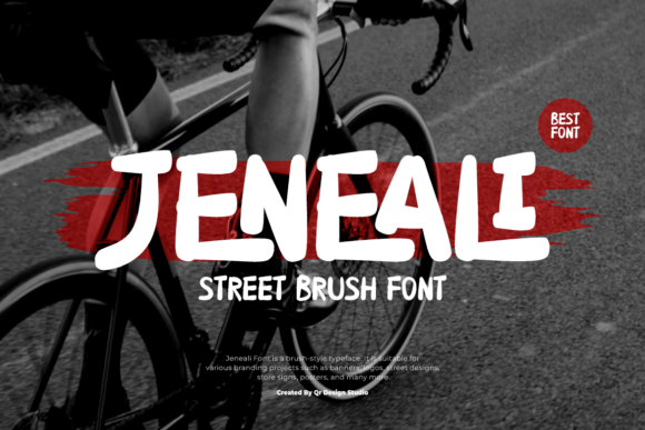 Jeneali Font for Bold and Authentic Editorial Design