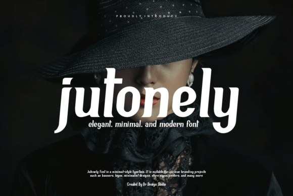 Jutonely: A Cool Display Font for Creative Branding