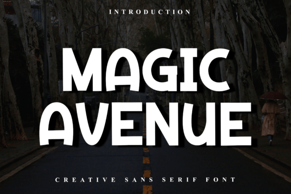 Magic Avenue: A Playful Font for Professional Branding