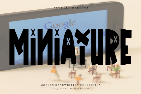 Miniature: A Modern Display Font for Elegant Editorial Design
