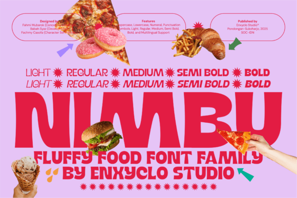 Nimbu: A Culinary-Inspired Font for Food-Themed Branding