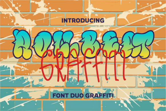 Rollbeat Graffiti Font for Bold Editorial Design