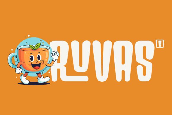 Ruvas: A Playful Display Font for Creative Projects