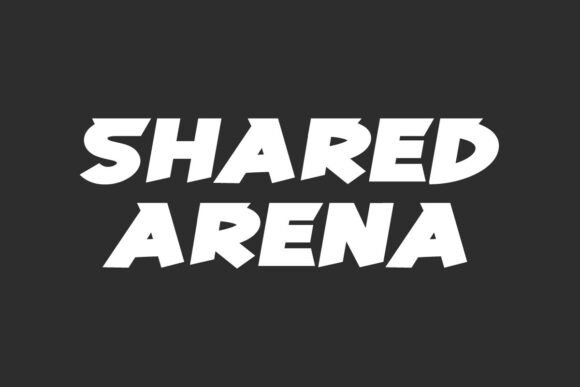 Shared Arena Font for Modern Web Design Projects