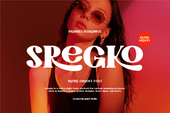 Sregko Font for Bold, Retro-Style Campaign Designs