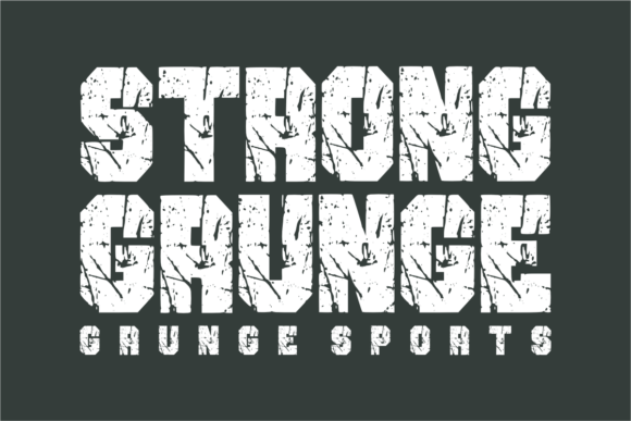 Strong Grunge Font for Bold Brand Campaigns